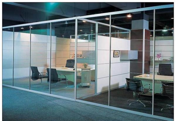 单层玻璃隔断